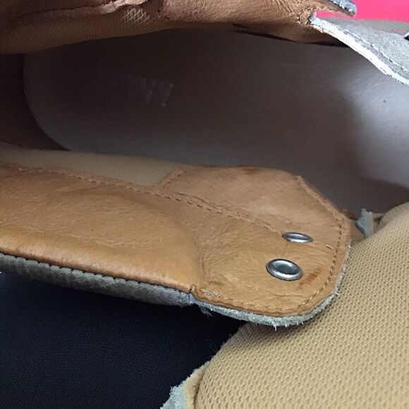 Renvy Women Lace Up Fashion Ankle Army Wedge boots with Jogger Sole Sz. 6.5 NIB - Picture 3 of 12